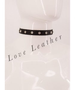 Choker din piele C 65