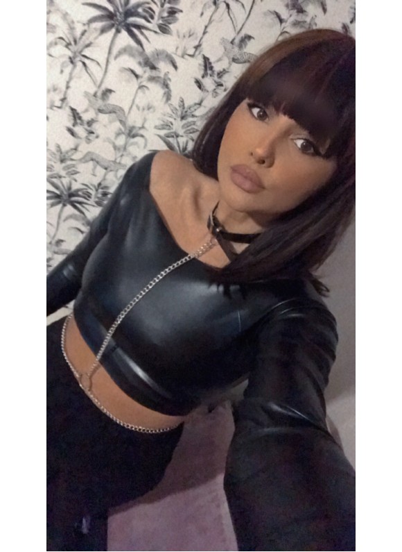 CHOKER DIN PIELE C154